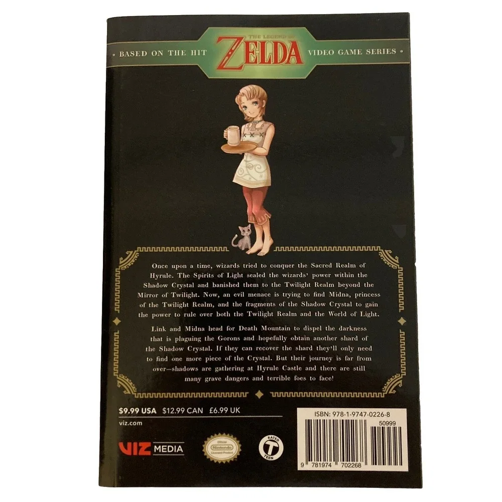 The Legend of Zelda: Twilight Princess 1 2 3 4 5 Graphic Novels Akira Himekawa